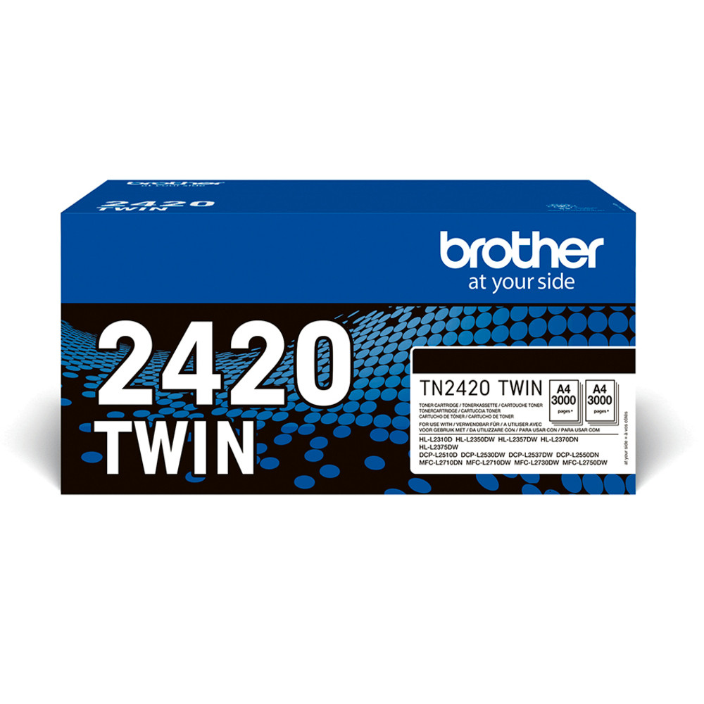 Brother TN-2420TWIN, 3000 pages, 2 pièce(s)