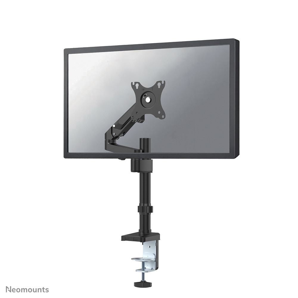 Neomounts DS70-750BL1 Support d'écran à fixer 17-27' - ressort à gaz, Collier de serrage/ passe-fil, 7 kg, 43,2 cm (17'), 68,6 cm (27'), 100 x 100 mm,