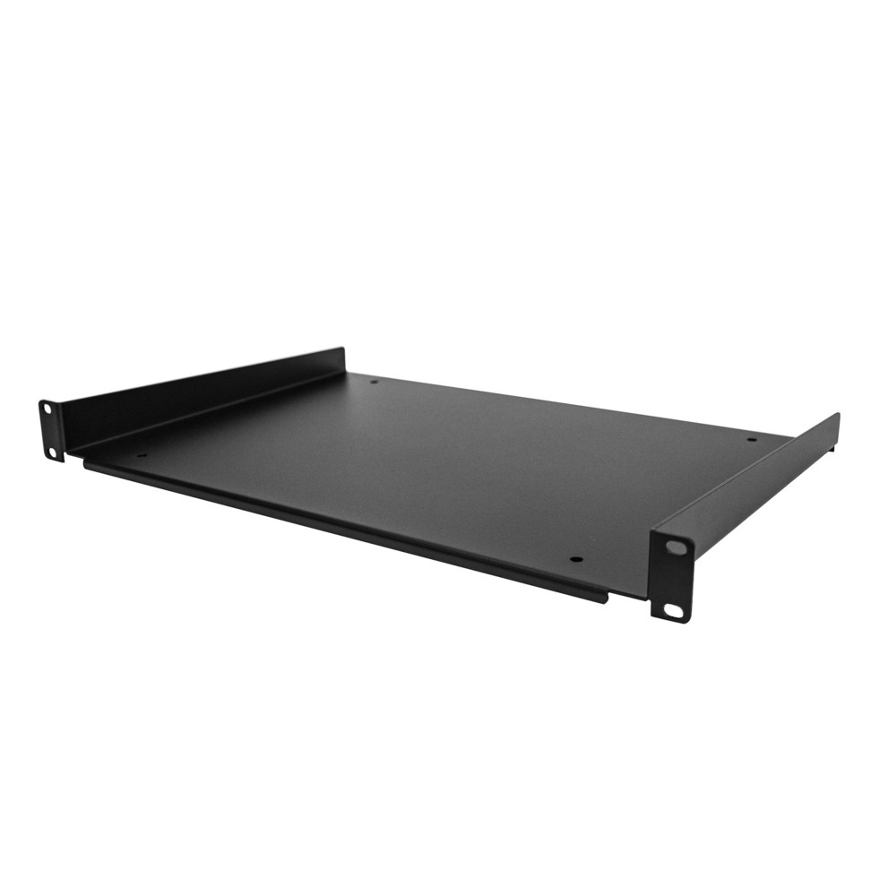 StarTech.com Étagère Rack 19 pouces 1U - Plateau Rackable Universel - Étagère Baie de Brassage - Étagère Cantilever Rack 19' - Capacité 25kg - Rangeme