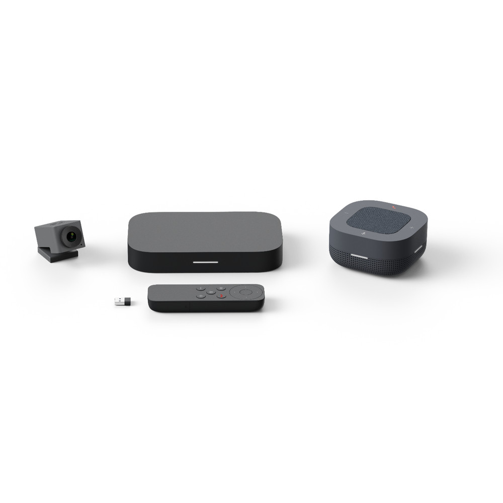 ASUS Google Meet Hardware - Small Room Kit, Système de vidéoconférence de groupe, 4K Ultra HD, ChromeOS, Noir 90MS0291-M000T0