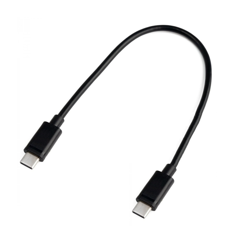 DLH DY-TU4855B, 0,3 m, USB C, USB C, Noir