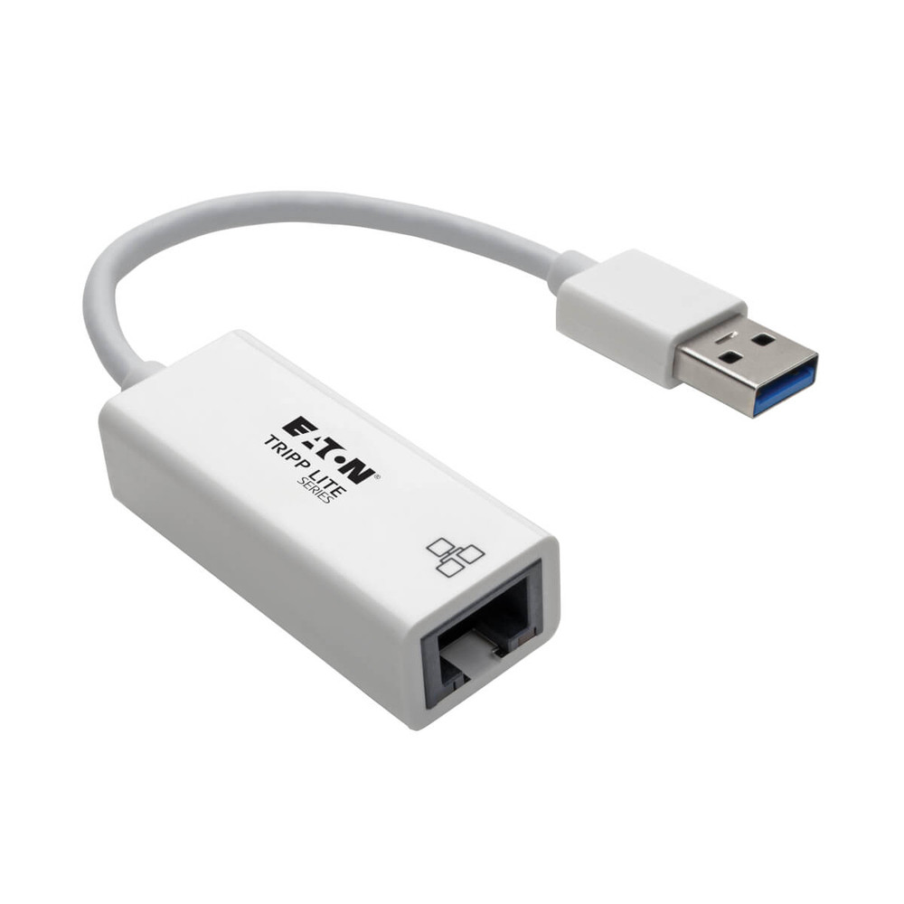 Tripp Lite U336-000-GBW, Avec fil, USB, Ethernet, 1000 Mbit/s, Blanc
