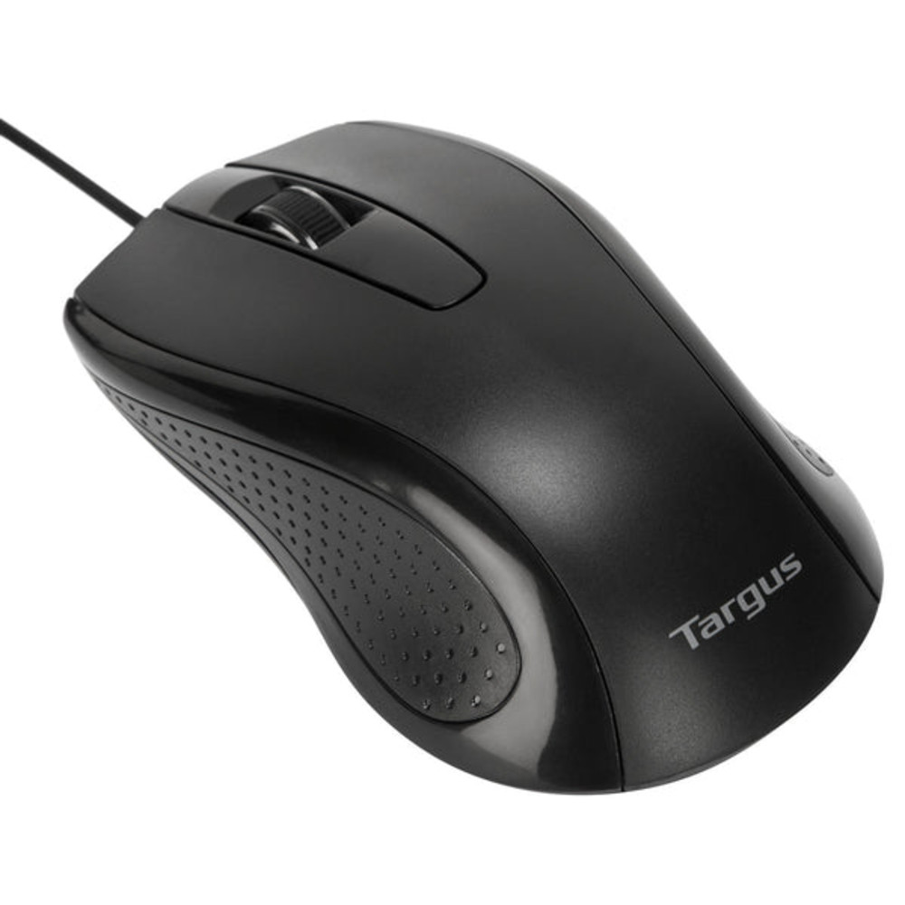 Targus AMU81AMGL, Ambidextre, Optique, USB Type-A, 1000 DPI, Noir