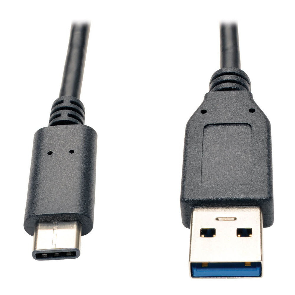Tripp Lite U428-003-G2, 1,83 m, USB C, USB A, USB 3.2 Gen 2 (3.1 Gen 2), Mâle/Mâle, Noir