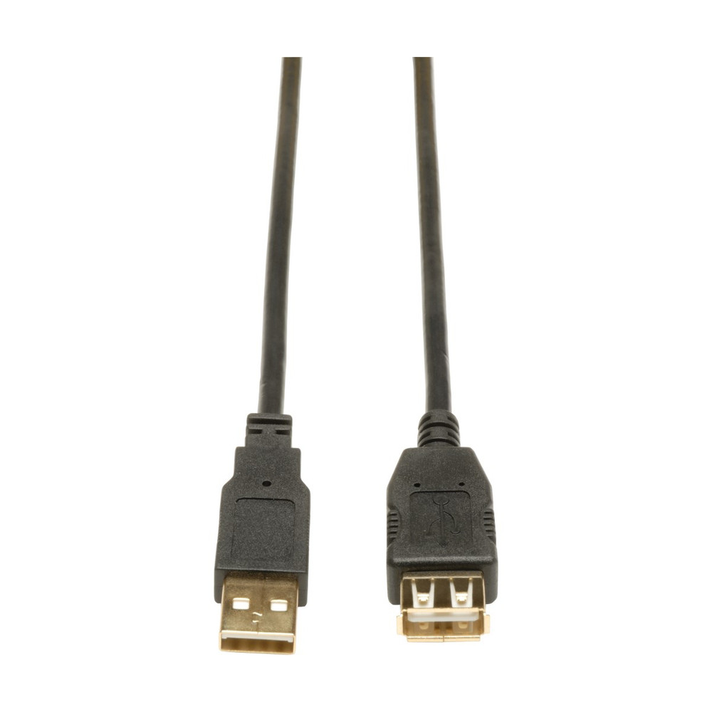 Tripp Lite U024-006, 1,83 m, USB A, USB A, USB 2.0, Mâle/Femelle, Noir
