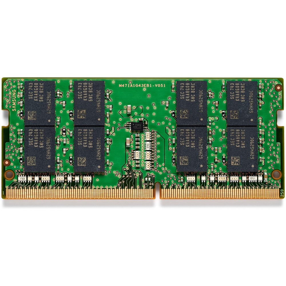 HP 16GB DDR5 (1x16GB) 4800 SODIMM NECC Memory, 16 Go, 1 x 16 Go, DDR5, 4800 MHz 4M9Y5AA