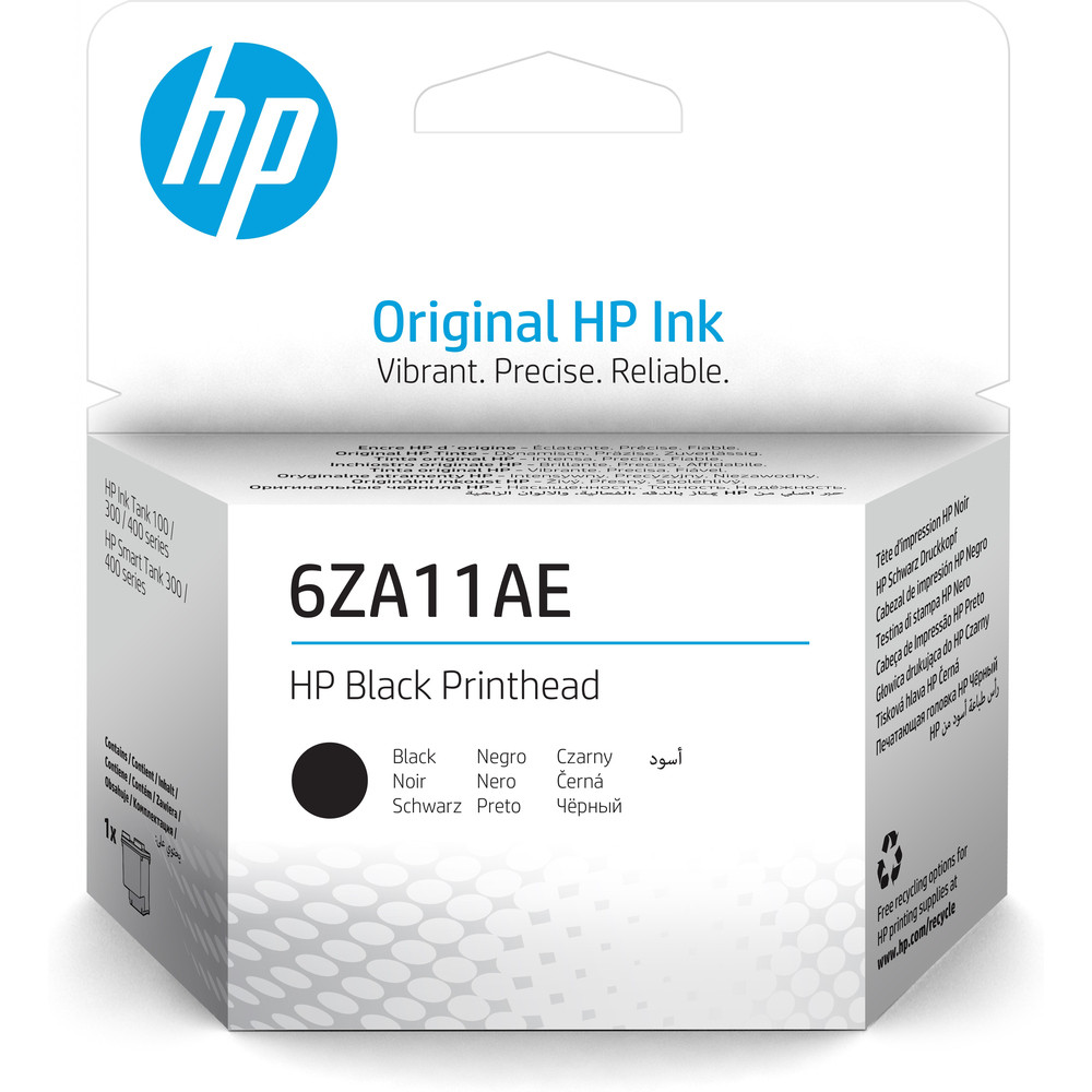 HP Cap de imprimare 6ZA11AE negru tête d'impression A jet d'encre thermique Neuf - vue 5
