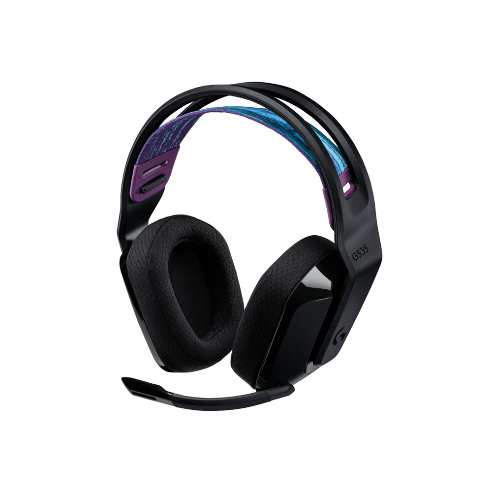 Logitech G G535, G535 Headset, Sans fil, Jouer, 20 - 20000 Hz, 236 g, Casque, Noir 981-000972