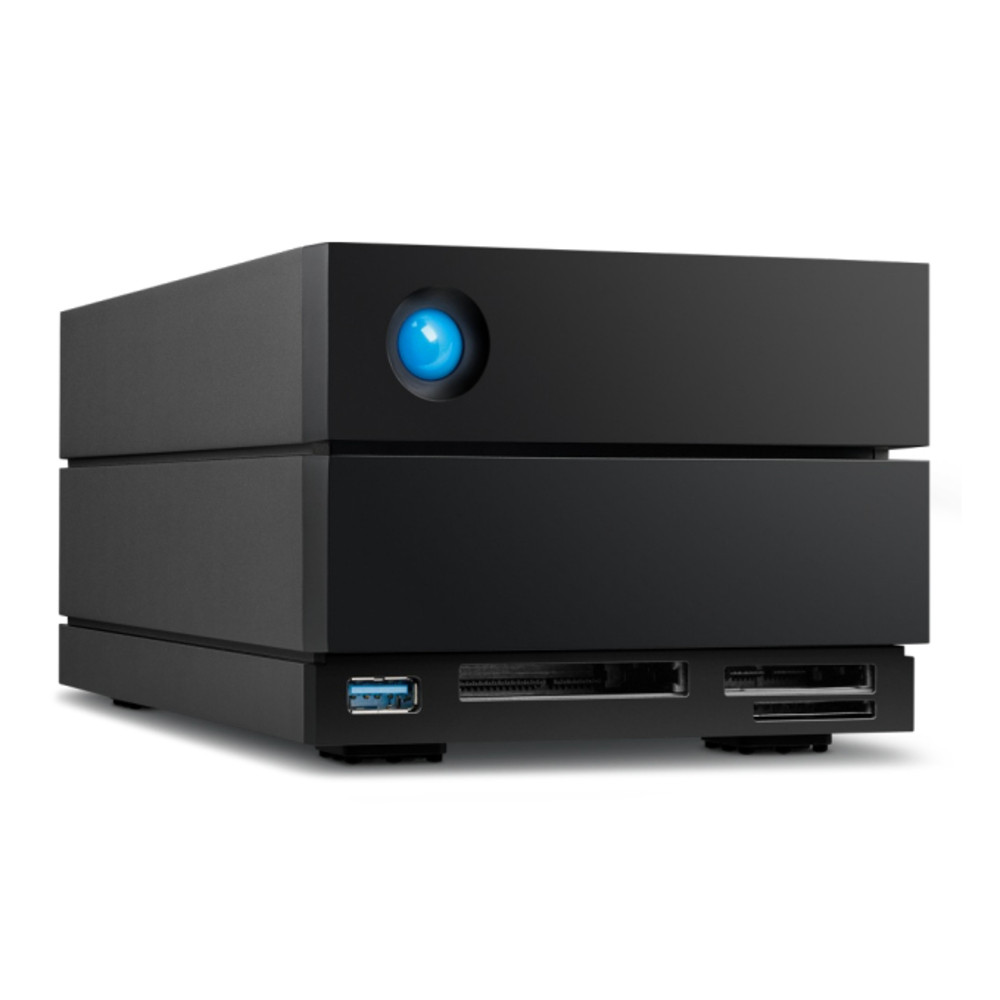 LaCie 2big Dock 32 To disque dur externe HDD RAID ports Thunderbolt 4 compatibles USB 4 services Rescue valable STLG32000400 - vue 6