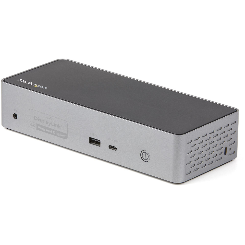 StarTech.com Dock USB C Mini Dock avec Hub USB C HDMI avec 1x USB Type C & 3x USB A Ethernet Audio Mini Docking Station USB C HDMI DisplayPort p