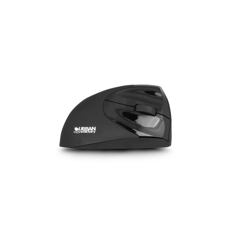 Urban Factory Wireless Ergo, Droitier, Optique, RF sans fil, 1600 DPI, Noir EMR20UF-V2