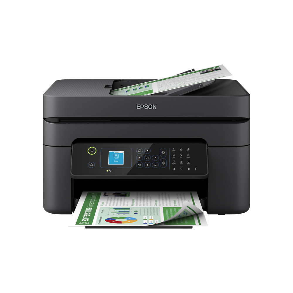 Epson WorkForce WF-2930DWF, Jet d'encre, Impression couleur, 5760 x 1440 DPI, A4, Impression directe, Noir C11CK63401