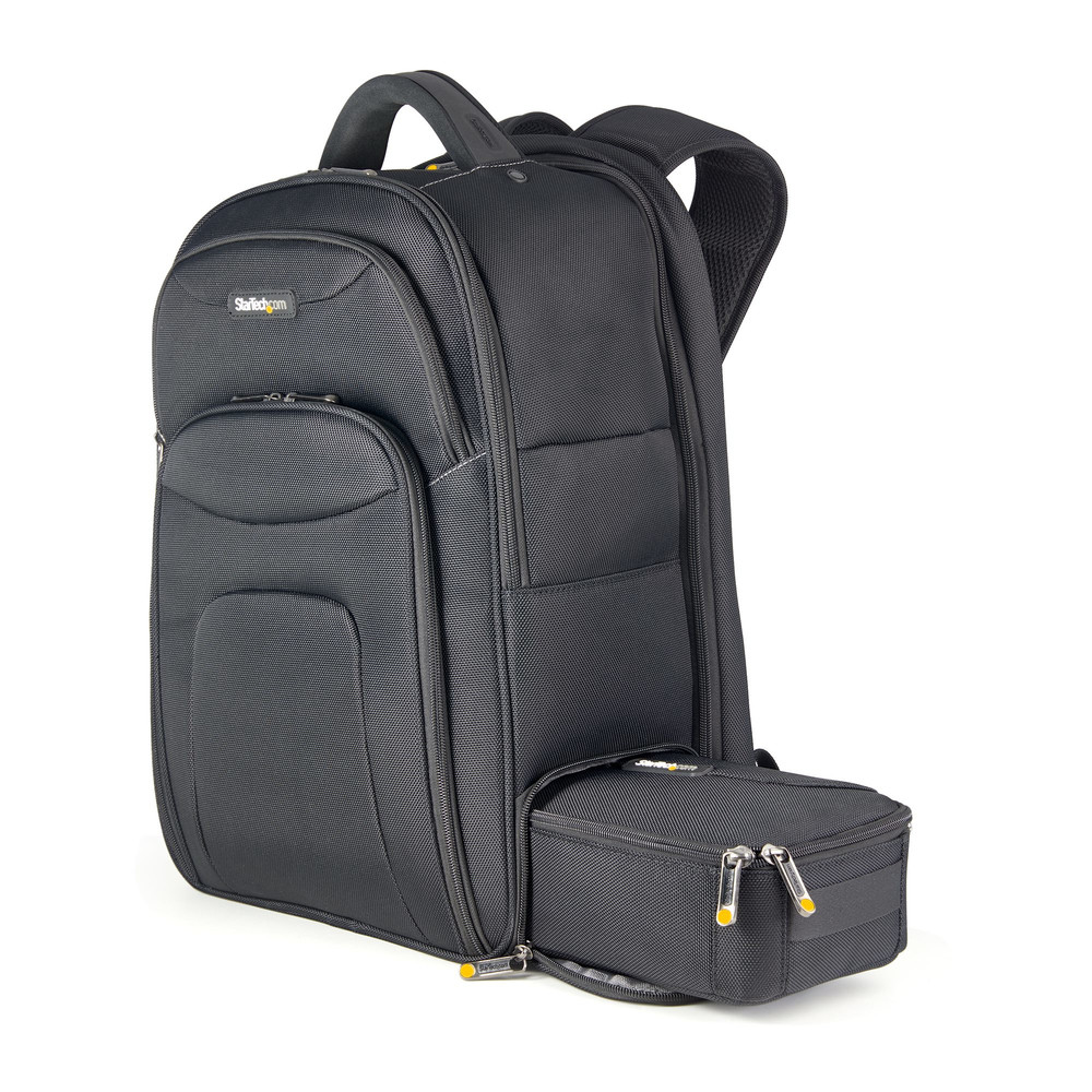 StarTech.com Sac à Dos Ordinateur Portable 17,3 pouces avec Compartiments Amovible pour Accessoires - Sac Informatique Professionnel High Tech - Pour