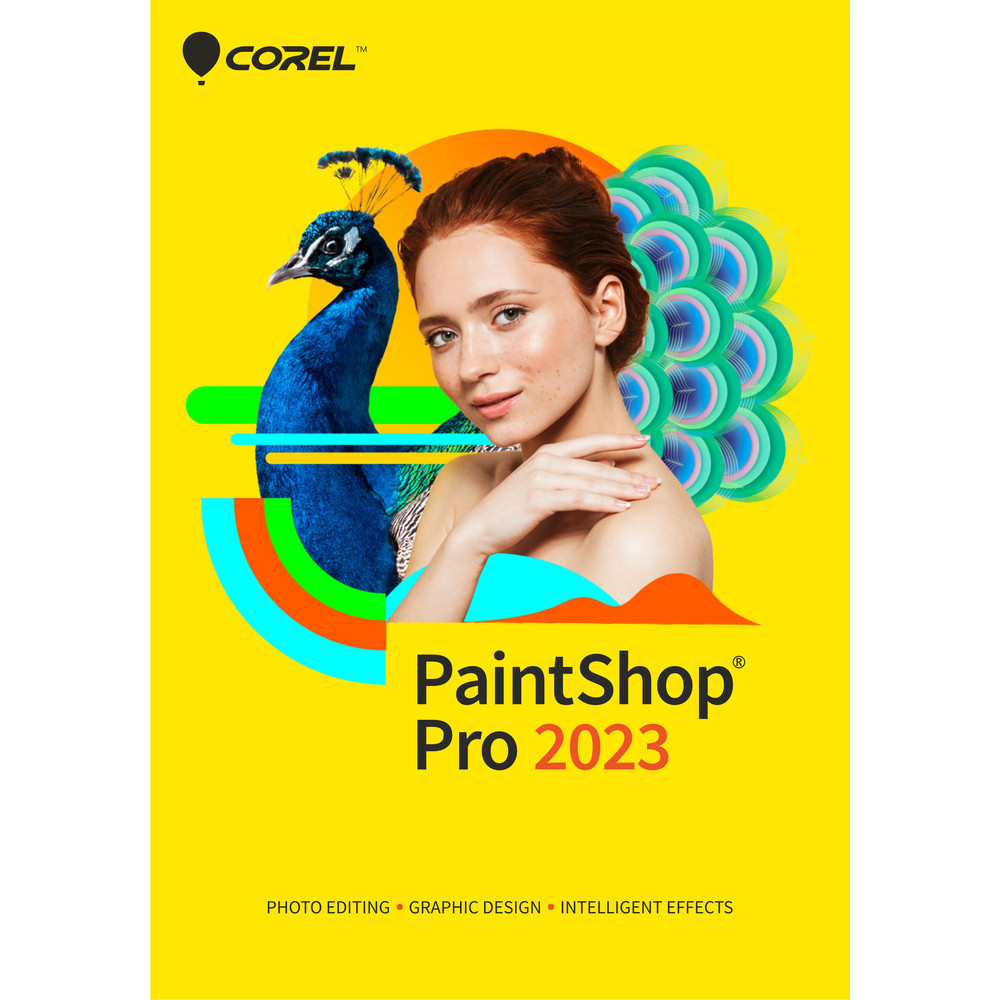 Corel PaintShop Pro 2023, diteur graphique, Allemand, 1 licence(s), Bote, PaintShop Pro 2023, Windows 10, Windows 11 PSP2023MLMBEU