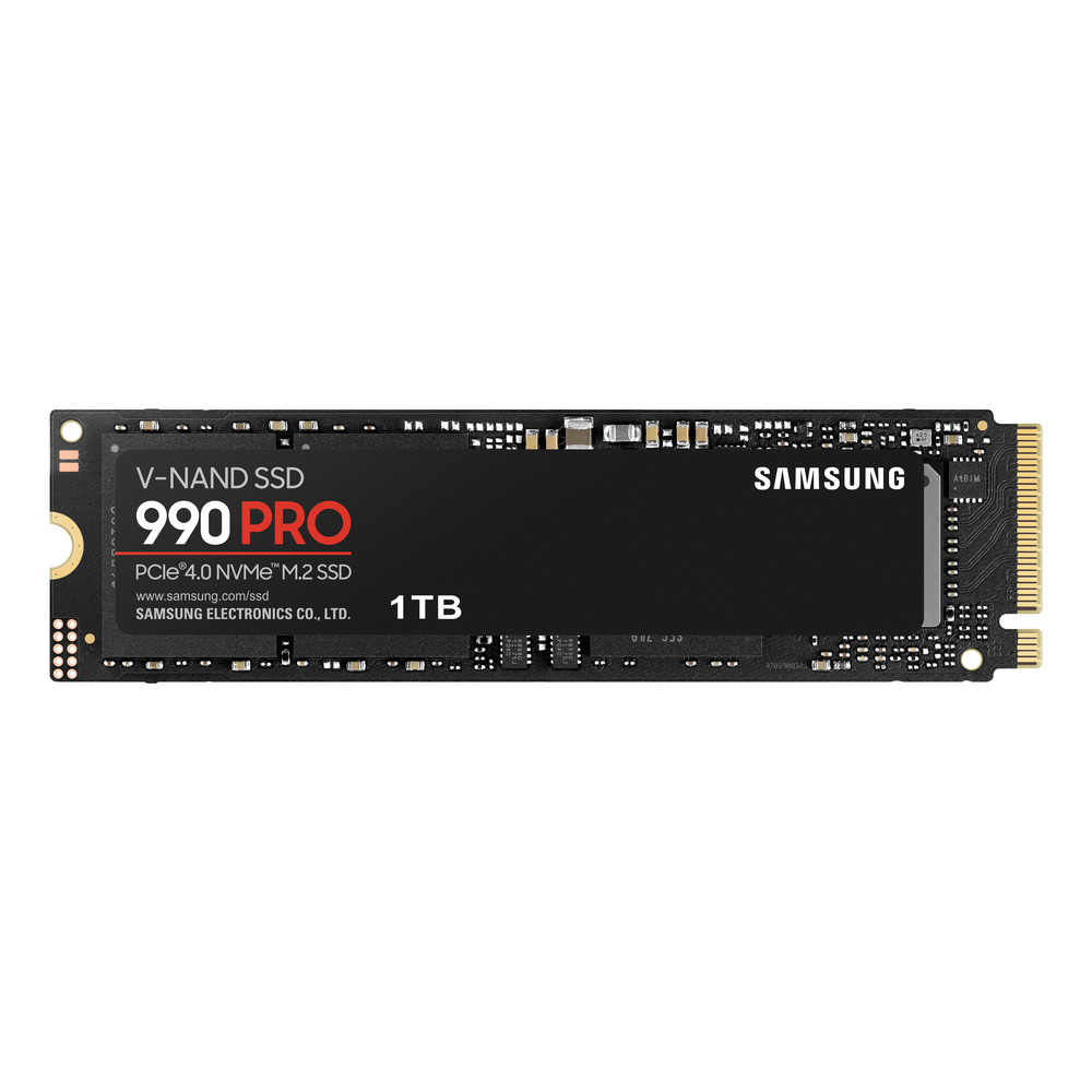 Samsung 990 PRO, 1 To, M.2, 7450 Mo/s MZ-V9P1T0BW
