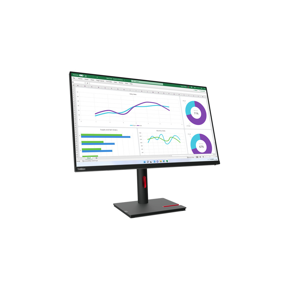 Lenovo T32H 30 31.5 2K QHD IPS 350CD/ - vue 7