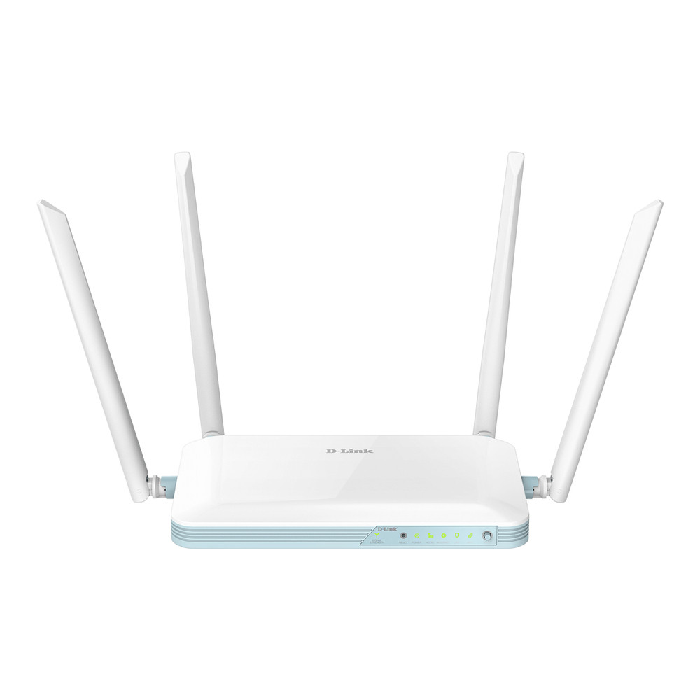 D-Link EAGLE PRO AI Routeur N300 4G G403, Wi-Fi 4 (802.11n), Monobande (2,4 GHz), Ethernet/LAN, 4G, Blanc, Routeur de bureau/poteau G403/E