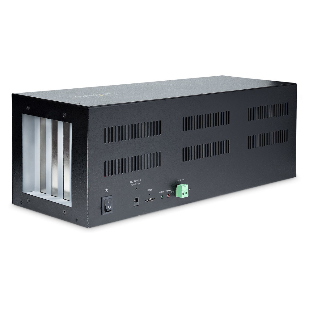 StarTech.com Extension PCI Express à 4 Slot avec Carte Hôte PCIe x2 Boîtier PCIe 2.0 Externe Adaptateur PCIe 10Gbps Slot pour PC de BureauServeu