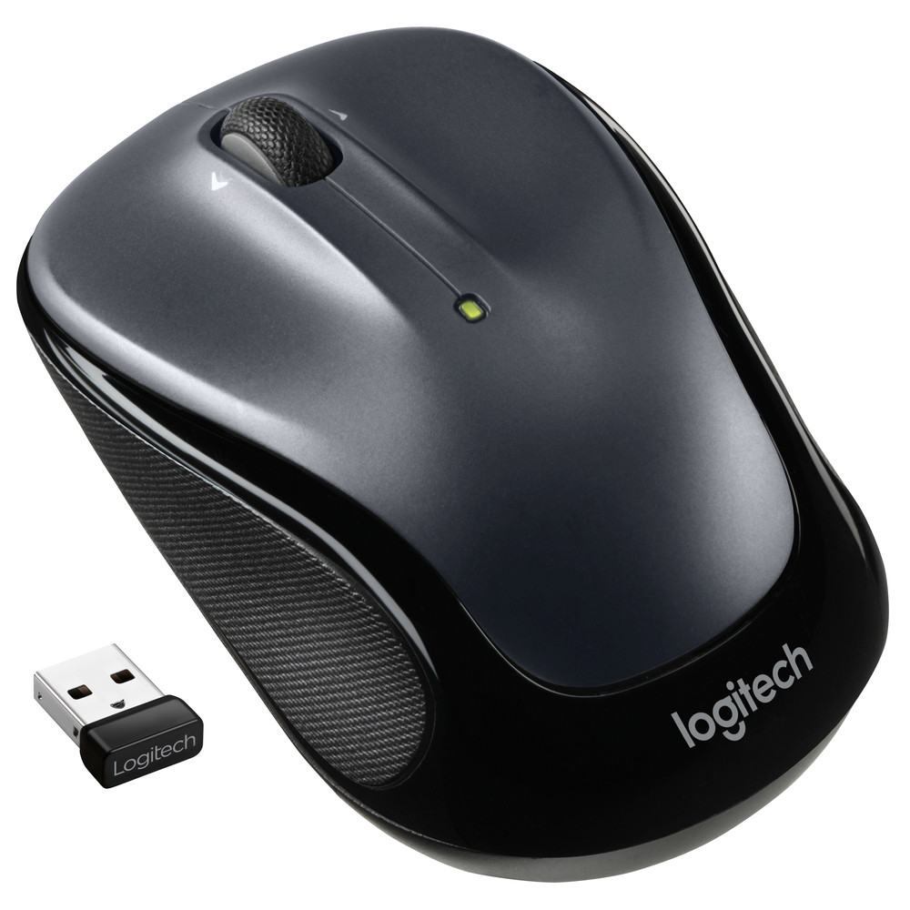 Logitech M325s, Ambidextre, Optique, RF sans fil, 1000 DPI, Noir 910-006812