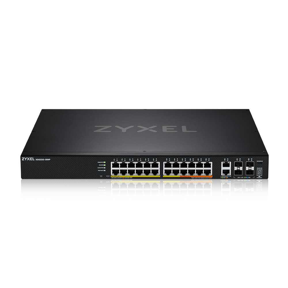 Zyxel XGS2220 30HP Géré L3 Gigabit Ethernet 101001000 Connexion Ethernet supportant 'alimentation via ce port PoE Neuf - vue 7