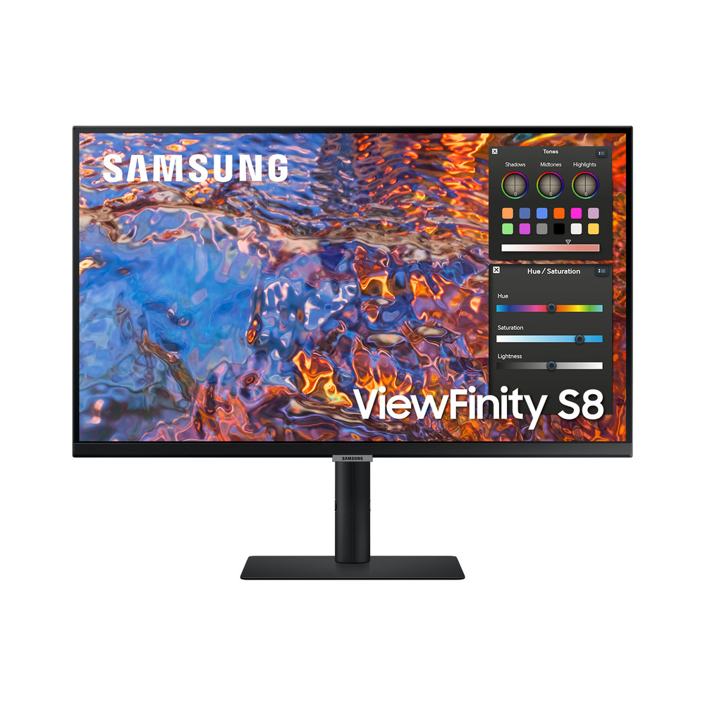 Samsung S80PB, 68,6 cm (27'), 3840 x 2160 pixels, 4K Ultra HD, LED, 5 ms, Noir LS27B800PXPXEN