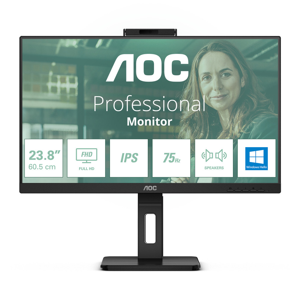 AOC 24P3CW écran plat de PC 60 5 cm 23.8 1920 x 1080 pixels Full HD LED Neuf - vue 5