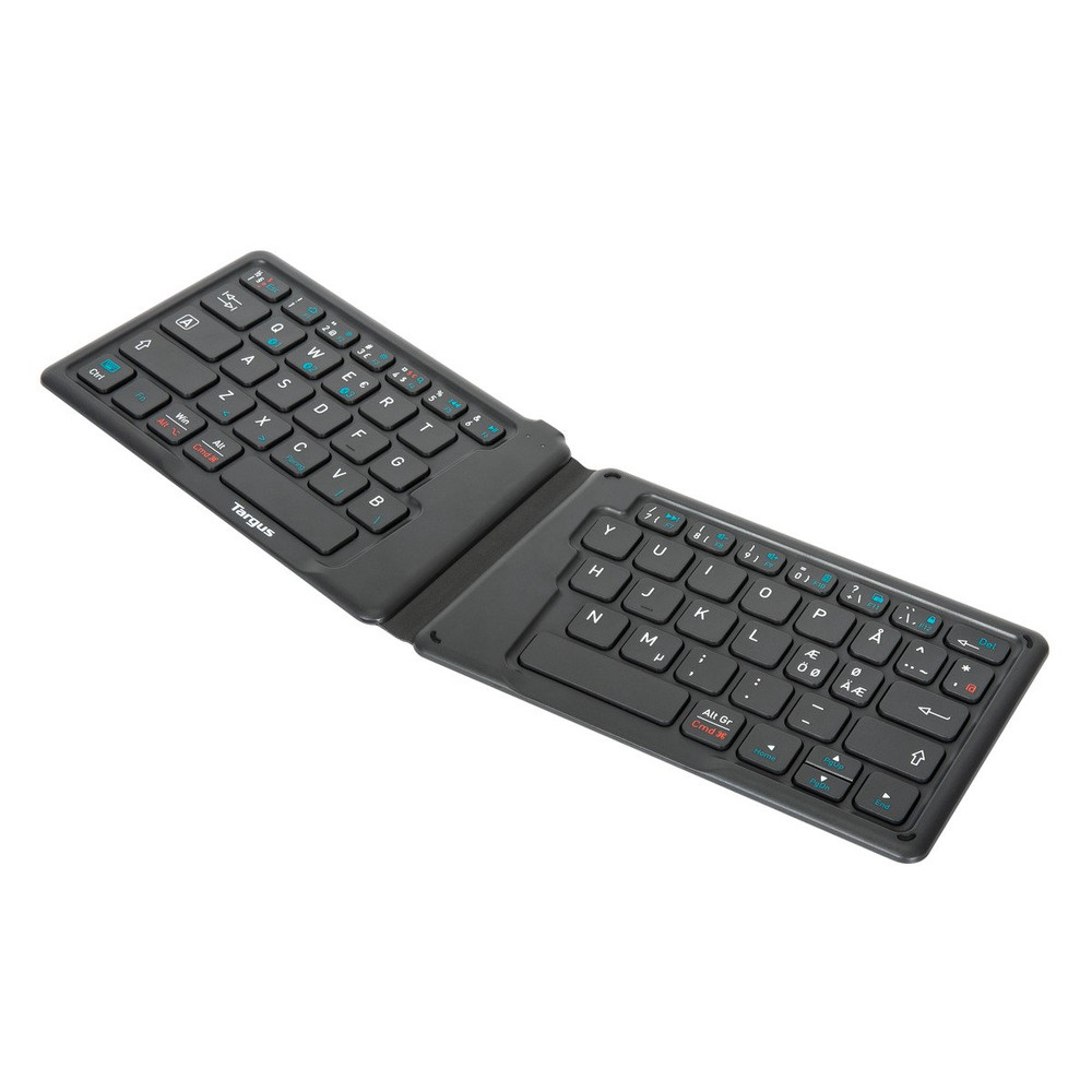 Targus AKF003NO, Mini, Sans fil, Bluetooth, QWERTY, Noir
