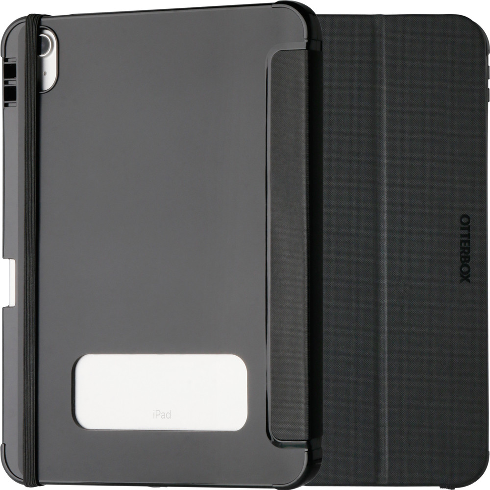 OtterBox React Folio Series pour Apple iPad (A16/10th gen), noir - produits livrés sans emballage, Folio, Apple, iPad (A16/10th gen), 27,9 cm (11'), 2