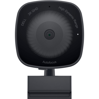 Dell WB3023 Webcam 2K QHD 2560x1440p 60fps USB 2.0 avec autofocus et microphone omnidirectionnel