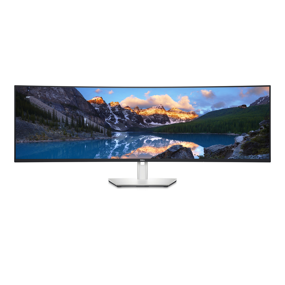 DELL UltraSharp U4924DW, 124,5 cm (49'), 5120 x 1440 pixels, 5K Ultra HD, LCD, 14 ms, Noir, Argent DELL-U4924DW