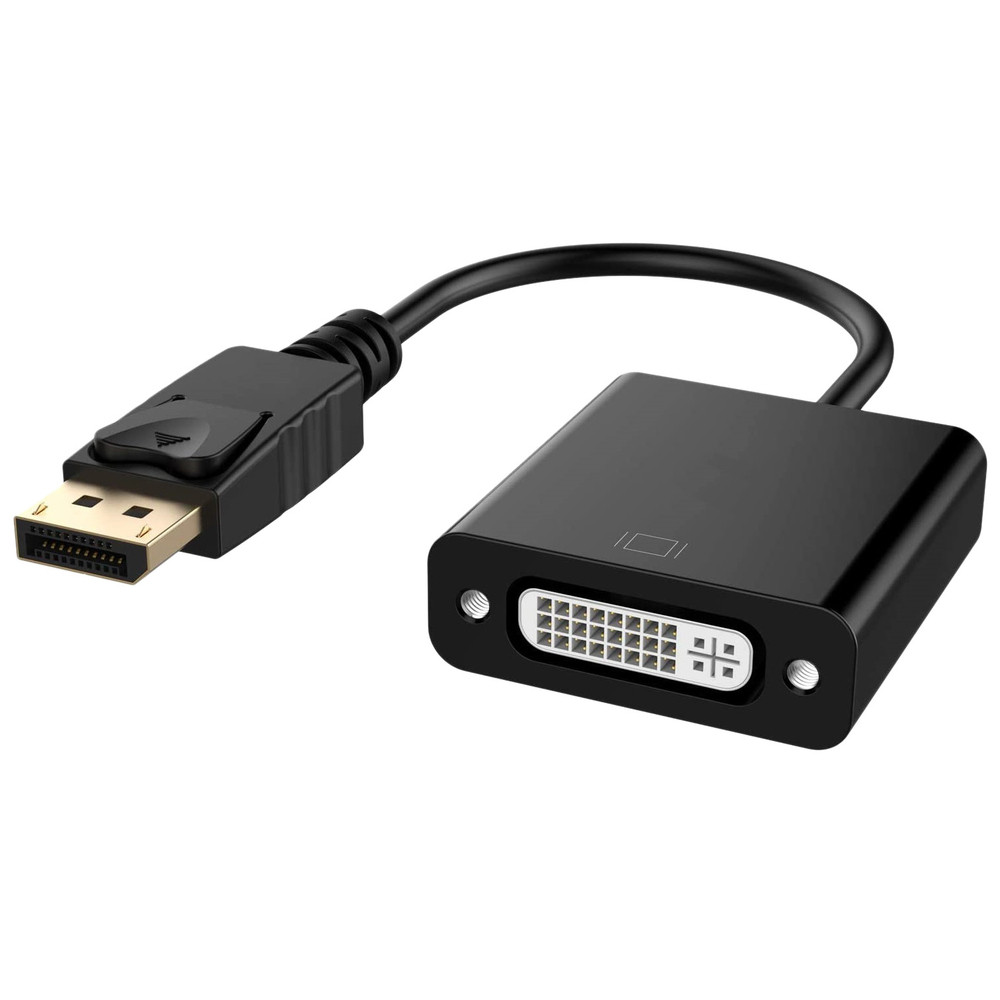 DLH DY-TU4936B, Displayport, DVI, 0,15 m, Noir