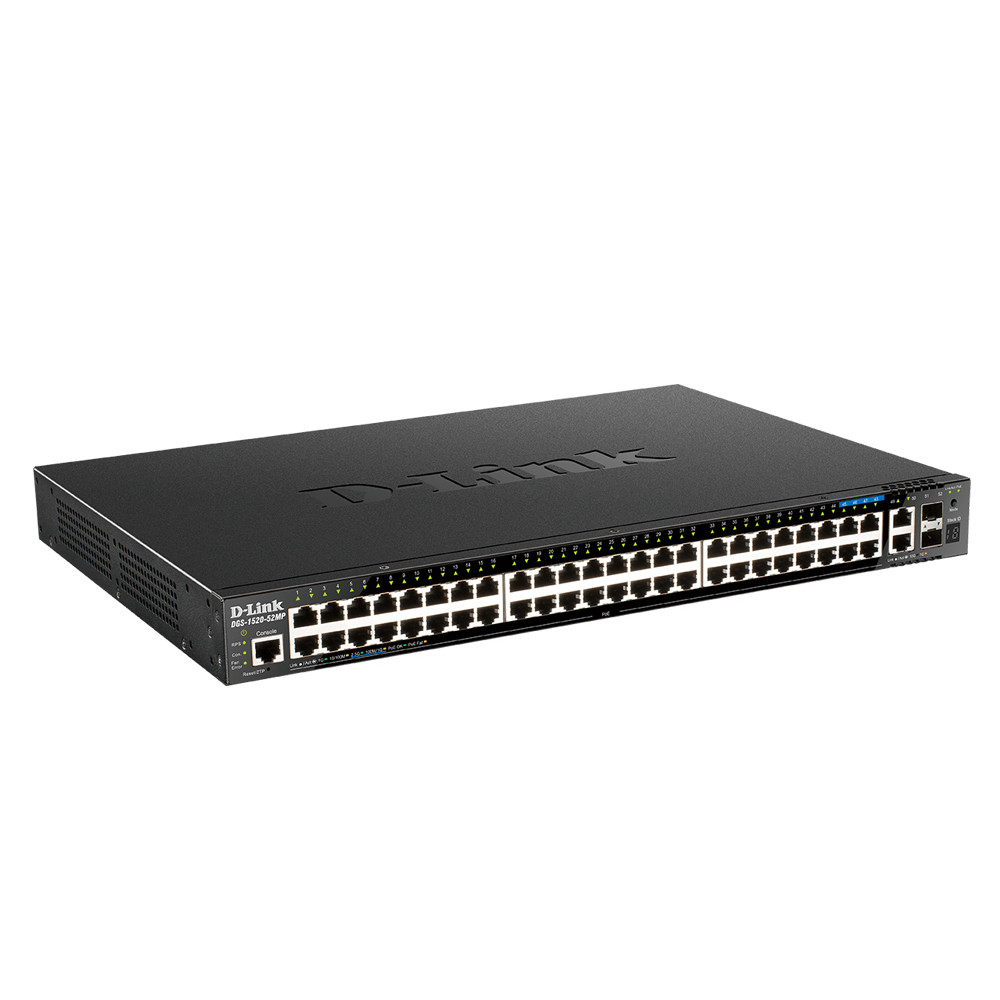 D Link 44 PORT GIGABIT SMARTPRO SWITCH - vue 6
