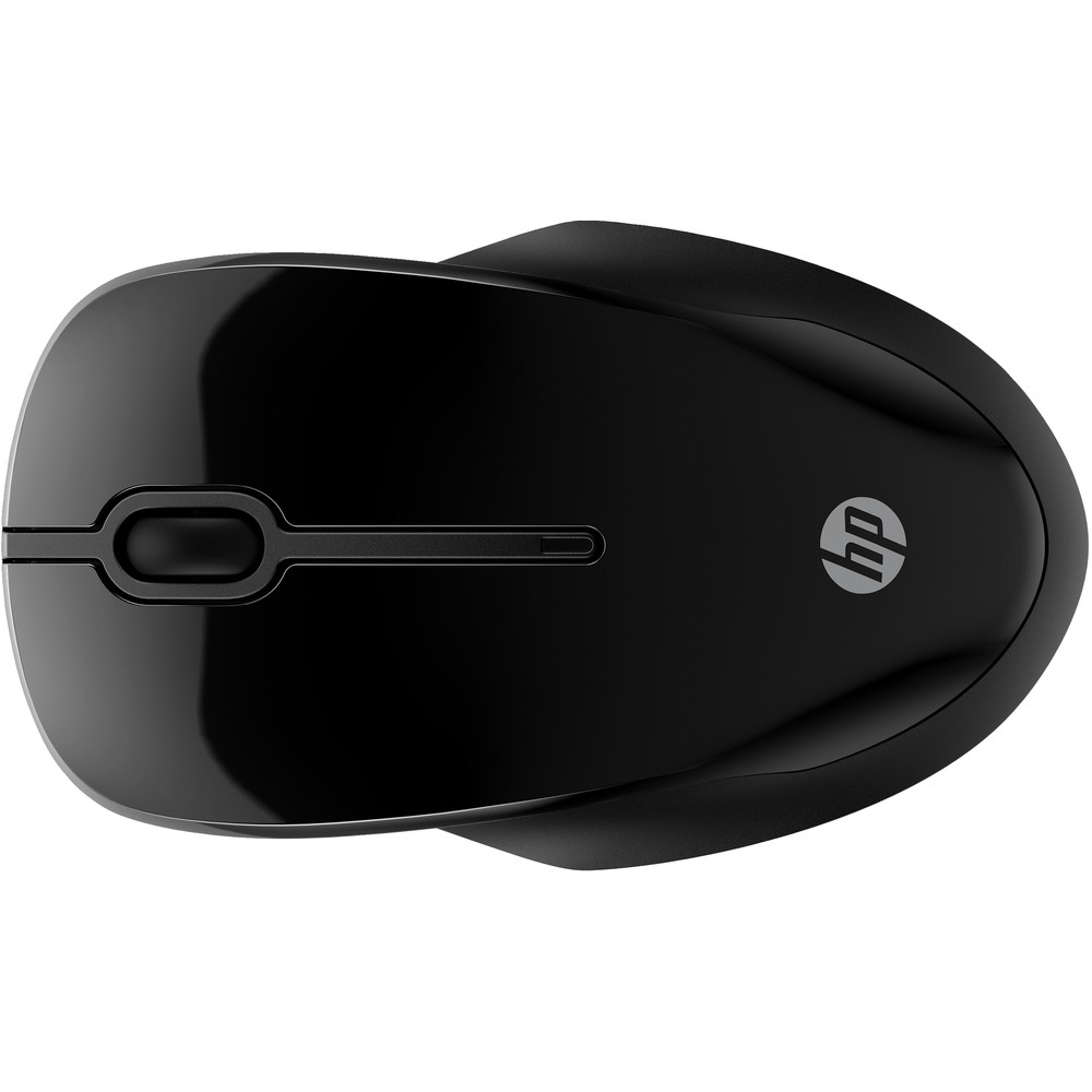 HP Souris double 250, Ambidextre, Bluetooth + USB Type-A, 1600 DPI, Noir 6V2J7AA#ABB