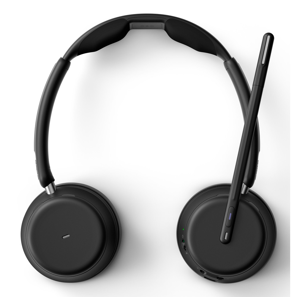 EPOS IMPACT 1060T, Sans fil, Bureau/Centre d'appels, 20 - 20000 Hz, 171 g, Casque, Noir 1001138