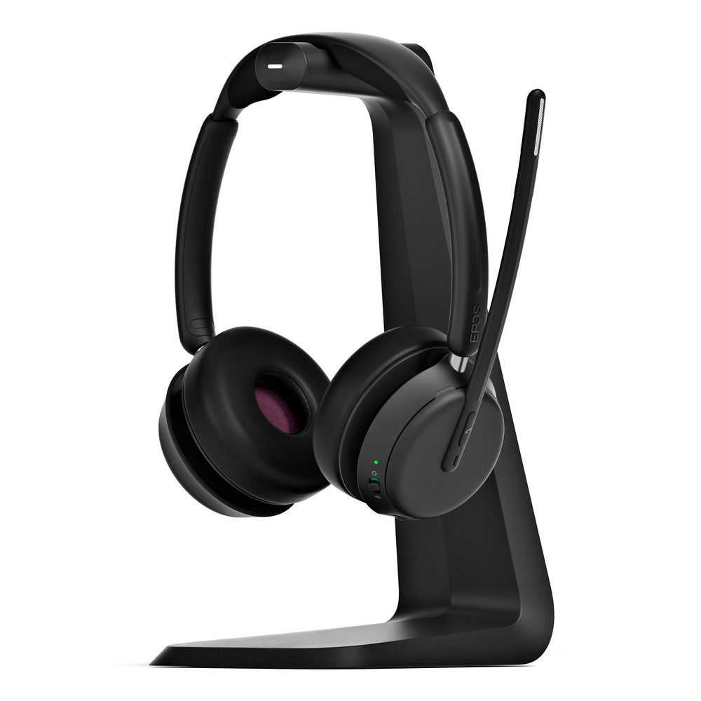 EPOS IMPACT 1061, Sans fil, Bureau/Centre d'appels, 20 - 20000 Hz, 181 g, Casque, Noir 1001135