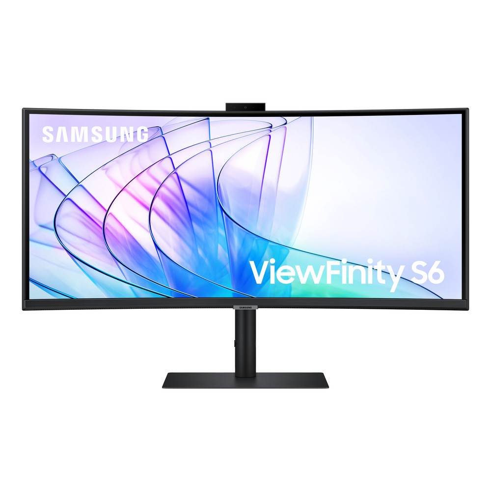 Samsung ViewFinity S6 S65VC, 86,4 cm (34'), 3440 x 1440 pixels, UltraWide Quad HD, LCD, 5 ms, Noir LS34C652VAUXEN