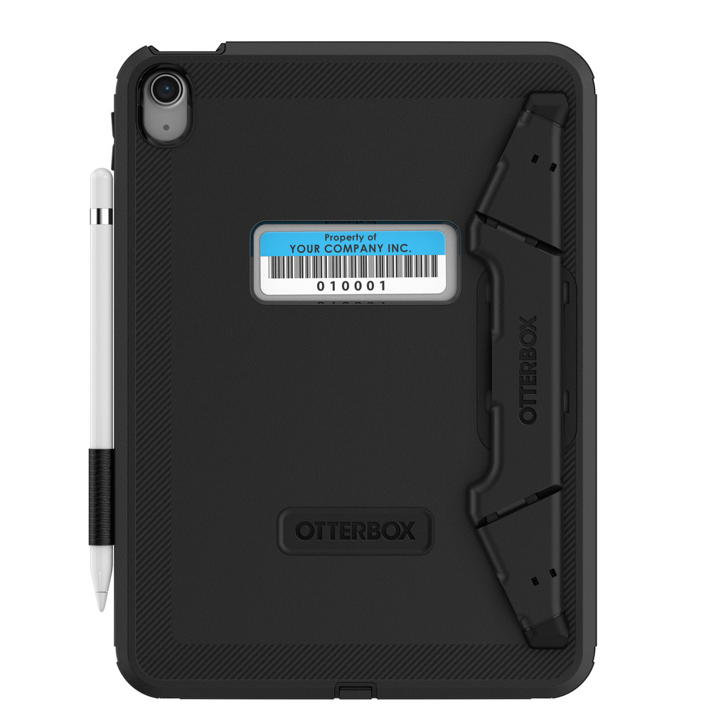 OtterBox Defender EDU Kickstand Series pour Apple iPad (A16/10th gen), noir - produits livrés sans emballage, Housse, Apple, iPad (A16/10th gen), 27,9