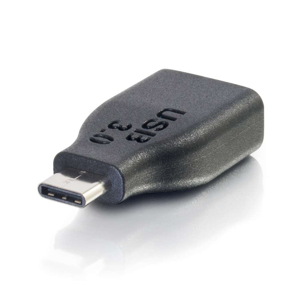 C2G Adaptateur USB C vers A 3.0 femelle, USB Type C, USB Type A, Noir 28868
