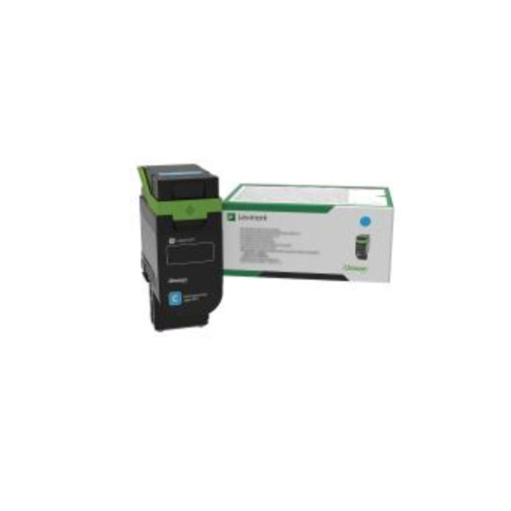 Lexmark cyan original cartouche de toner LCCP LRP - vue 2