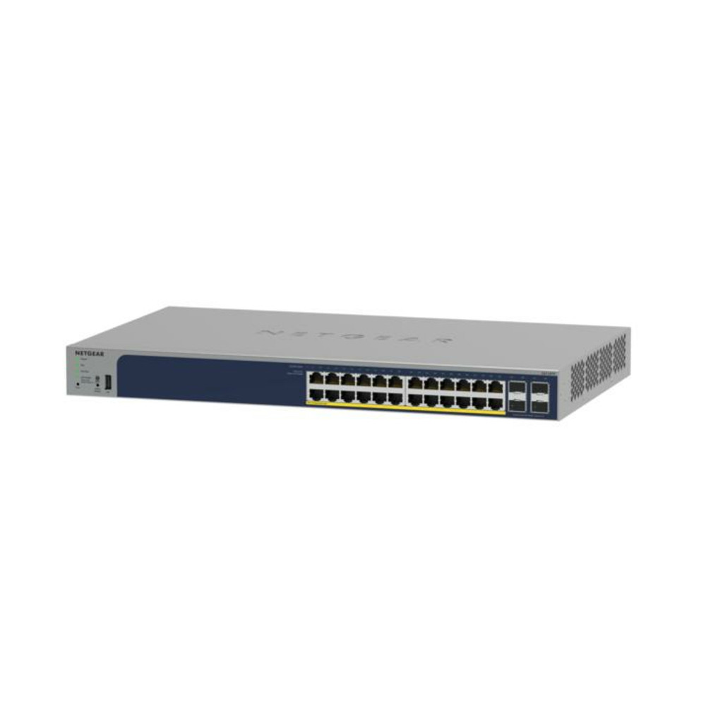 NETGEAR GS752TPP, Géré, L2/L3/L4, Gigabit Ethernet (10/100/1000), Connexion Ethernet, supportant l'alimentation via ce port (PoE), Grille de montage G