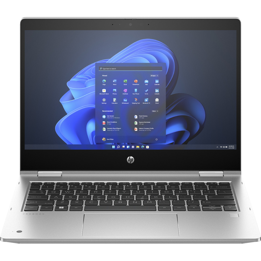 HP Pro x360 435 G10, AMD Ryzen 5, 33,8 cm (13.3'), 1920 x 1080 pixels, 8 Go, 256 Go, Windows 11 Pro 8A523EA
