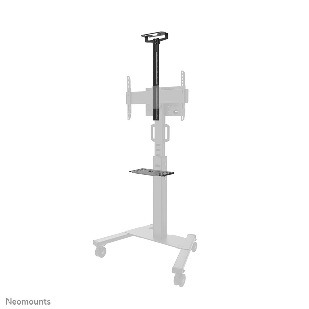Neomounts AV1-825BL Support vidéobar et kit multimédia - universel, Kit de montage, Noir, Acier, 9 kg, 225 - 651 mm, FL50S-825BL1