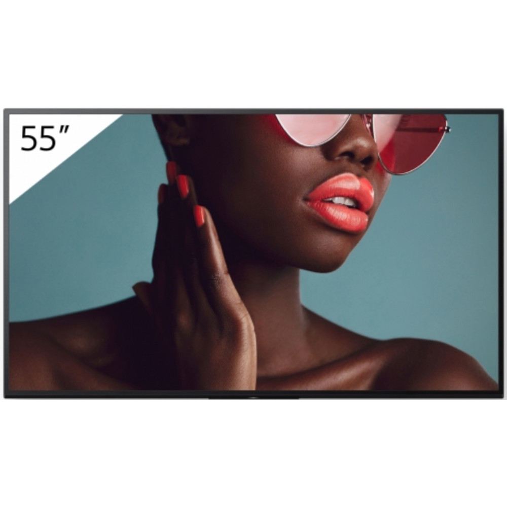 Sony FW-55BZ40L, Écran plat de signalisation numérique, 139,7 cm (55'), LCD, 3840 x 2160 pixels, Wifi, 24/7