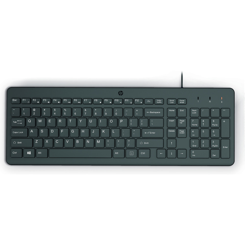 Clavier Filaire HP 150 Wired Keyboard 664R5AA – AZERTY, USB - vue 8