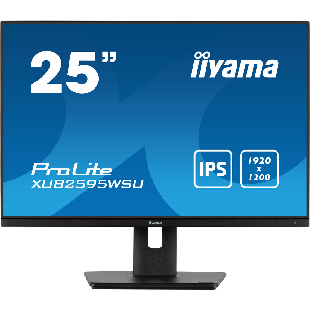 IIYAMA  ProLite XUB2595WSU-B5, 63,5 cm (25'), 1920 x 1200 pixels, WUXGA, LED, 4 ms, Noir