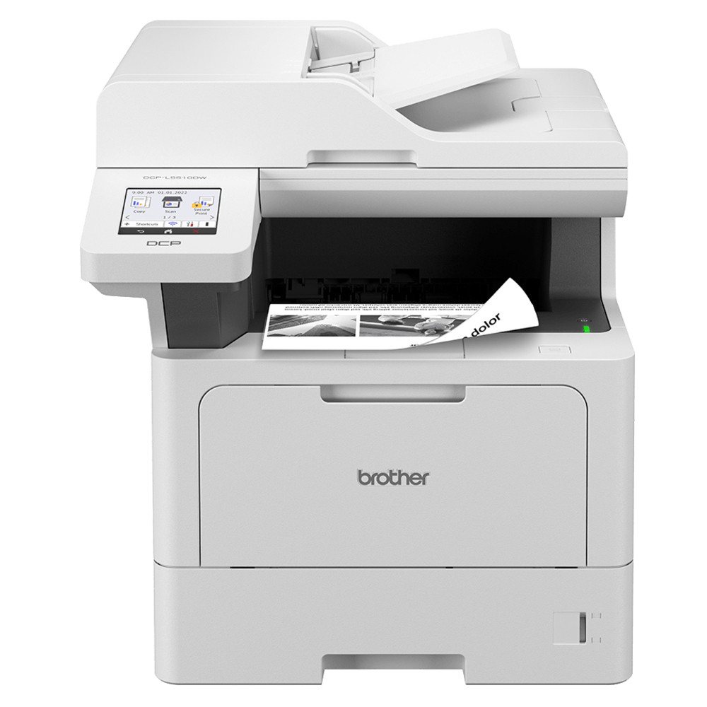 Brother MFC-L5710DN, Laser, Impression mono, 1200 x 1200 DPI, Copie simple, A4, Noir, Blanc