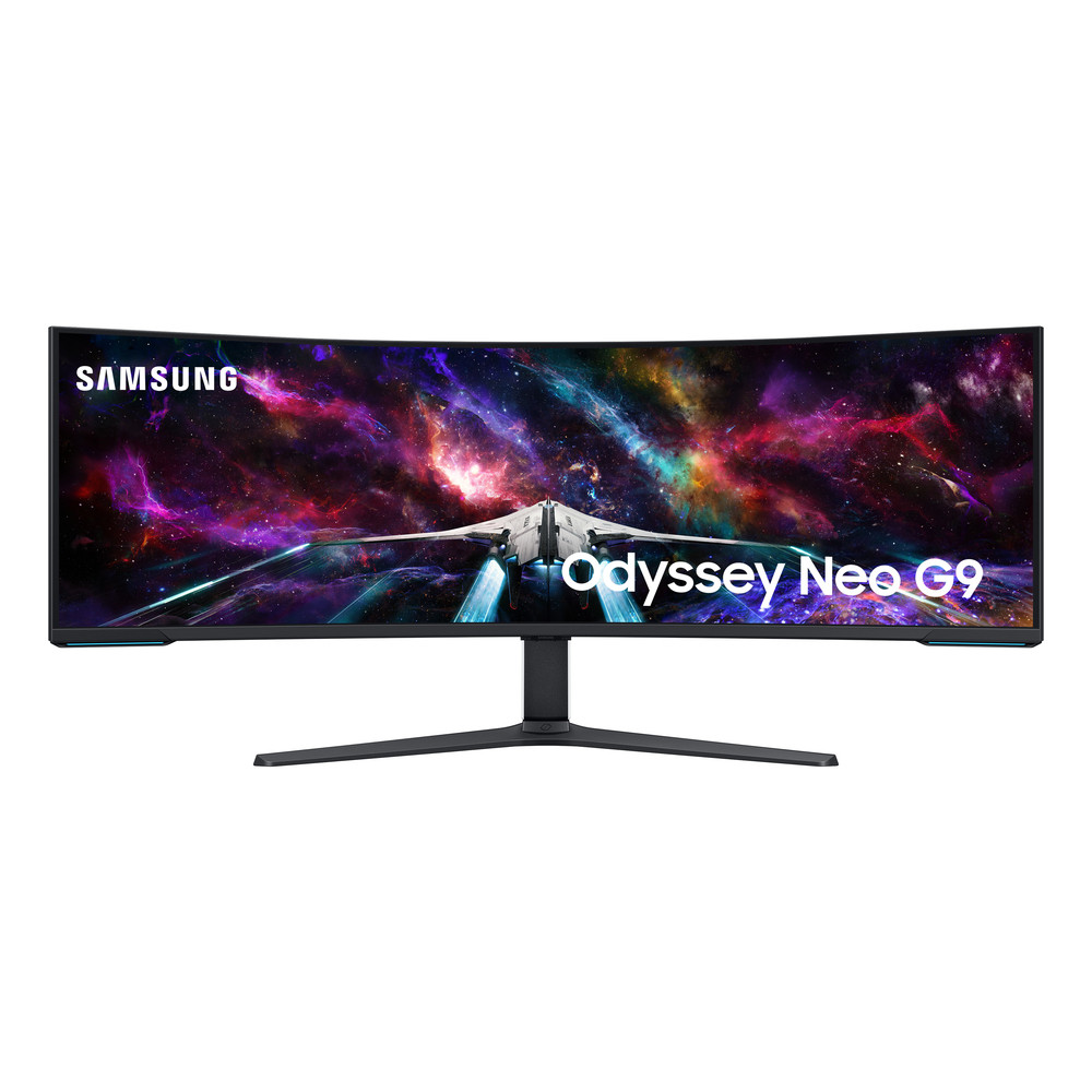 Samsung G95NC, 144,8 cm (57'), 7680 x 2160 pixels, Dual UHD, LED, 1 ms, Noir, Blanc LS57CG952NUXEN
