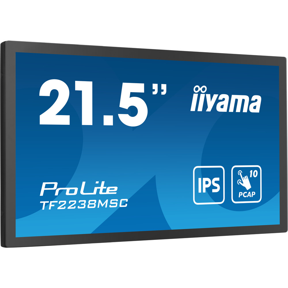 iiyama TF2238MSC-B1, Carte A numérique, 53,3 cm (21'), LED, 1920 x 1080 pixels