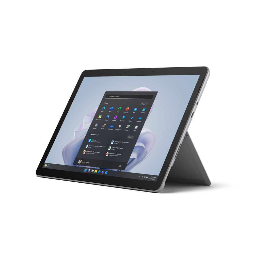 Microsoft Surface Go 4, 26,7 cm (10.5'), 1920 x 1280 pixels, 256 Go, 8 Go, Windows 11 Pro, Platine XIG-00004