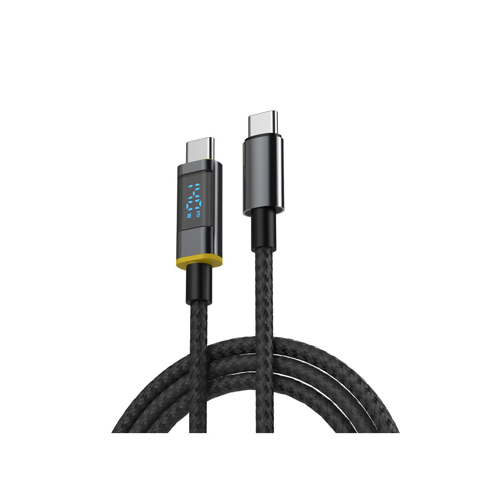 DLH DY-TU5085B, 1 m, USB C, USB C, Noir